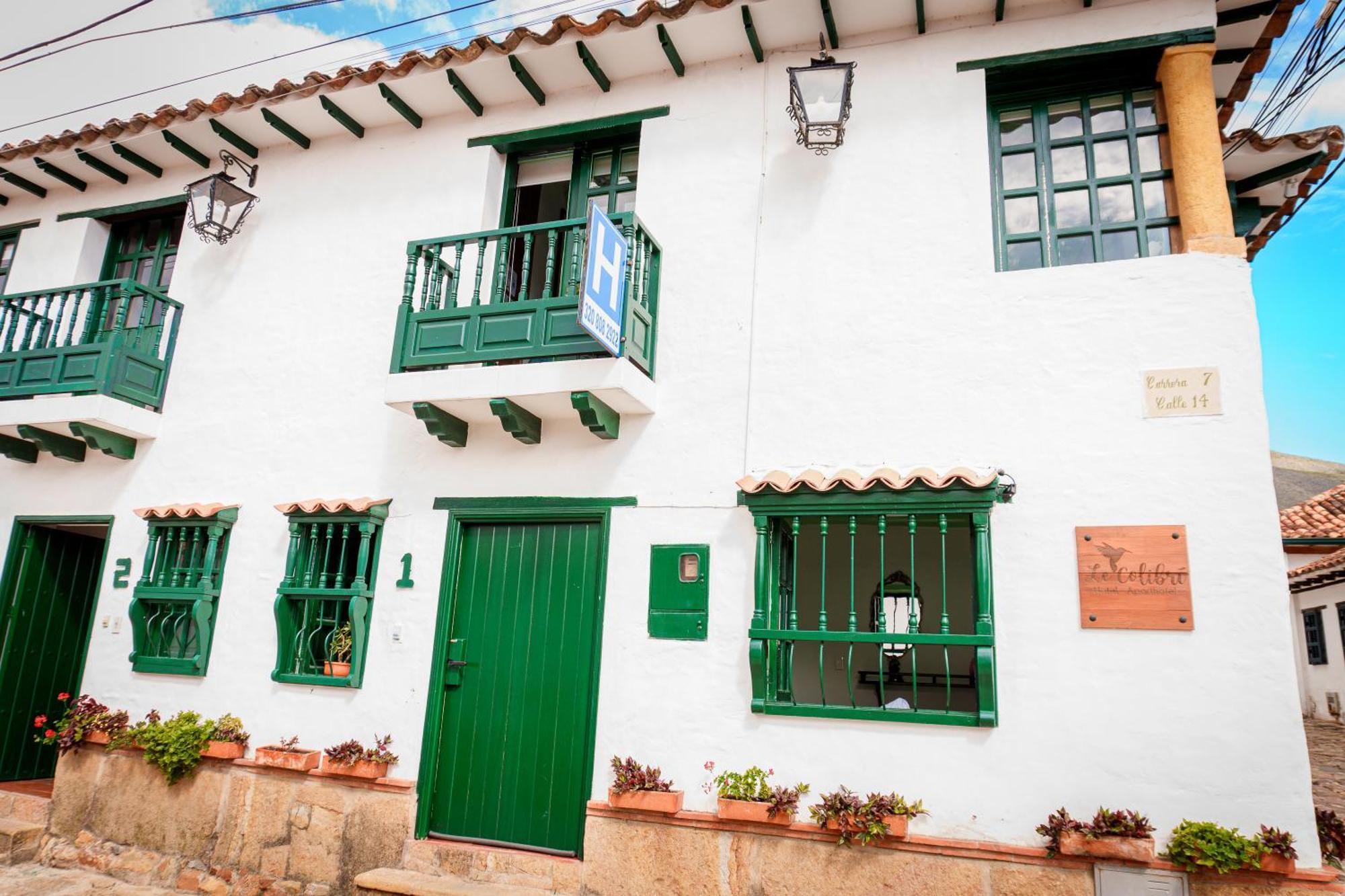 Apartamentos Y Habitaciones Le Colibri - Villa De Leyva Extérieur photo