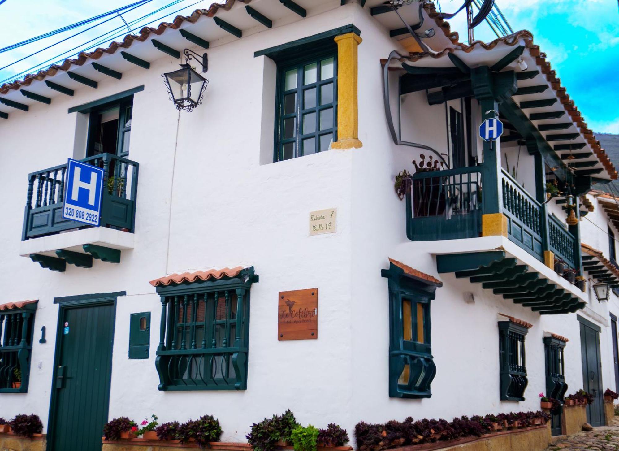 Apartamentos Y Habitaciones Le Colibri - Villa De Leyva Extérieur photo